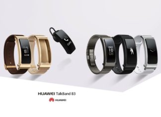Умные часы Huawei TalkBand B3 Active Главная