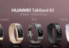Умный браслет Huawei TalkBand B3 Classic Главная