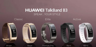 Умный браслет Huawei TalkBand B3 Classic Главная
