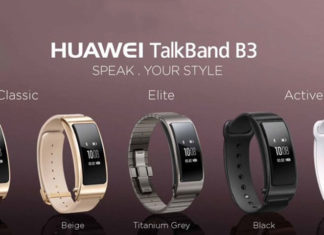 Умный браслет Huawei TalkBand B3 Classic Главная