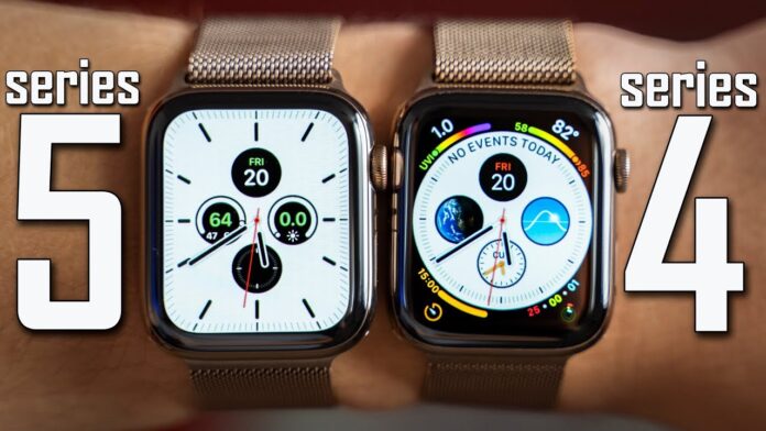 Apple Watch Series 5 и Series 4
