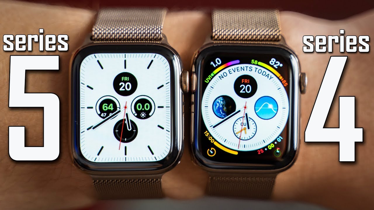 Apple Watch Series 5 и Series 4 основные различия | Про умные часы и